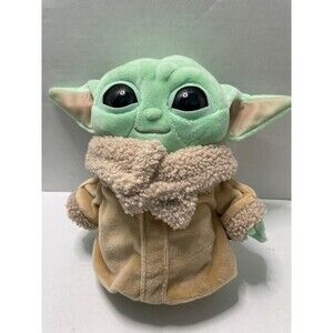 The Child Star Wars Mandalorian Baby Yoda Doll Grogu Mattel Disney MINT 8" Plush